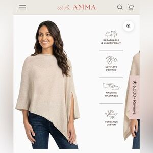 We Are Amma Cocoon Nursing Cover (Natural)